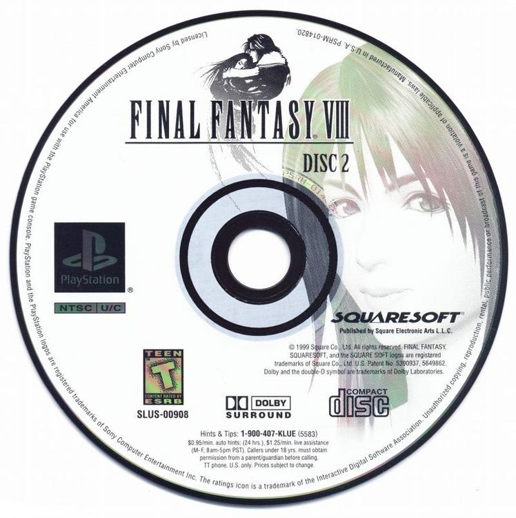 Final Fantasy VIII (Loose) (used)