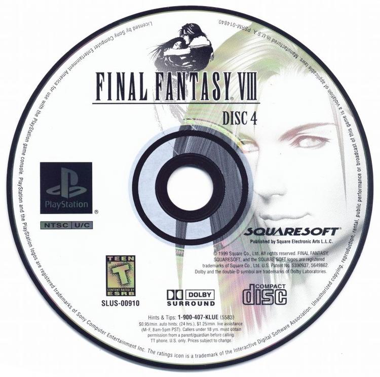 Final Fantasy VIII (Loose) (used)