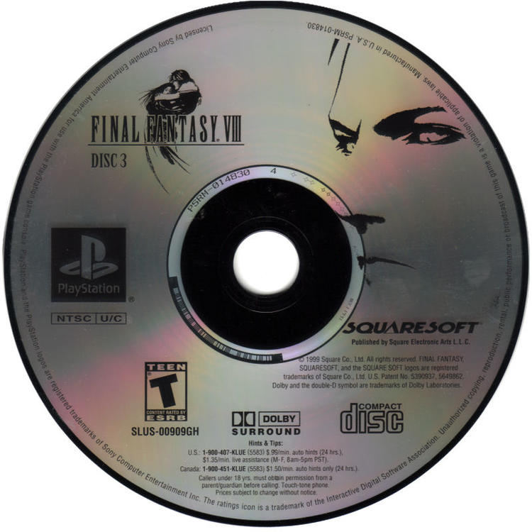 Final Fantasy VIII (Loose) (used)