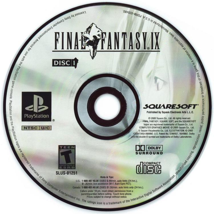 Final Fantasy IX (Loose) (used)