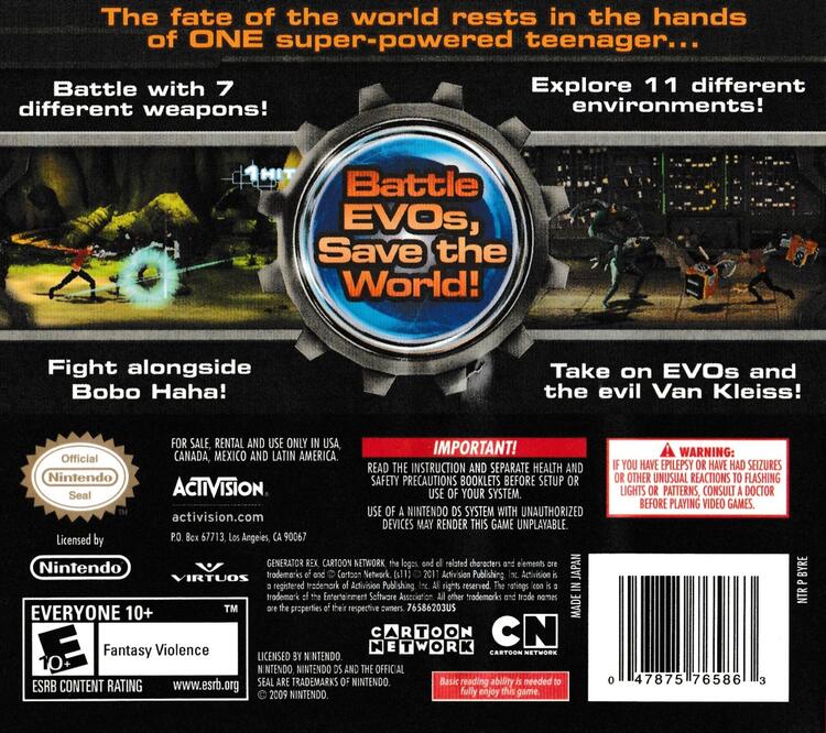 Generator Rex: Agent of Providence (Complete) (used)