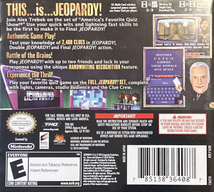 Jeopardy (Complete) (used)