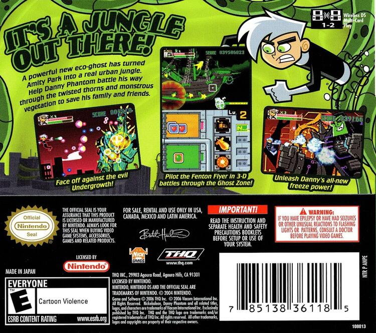 Danny Phantom Urban Jungle (Complete) (used)