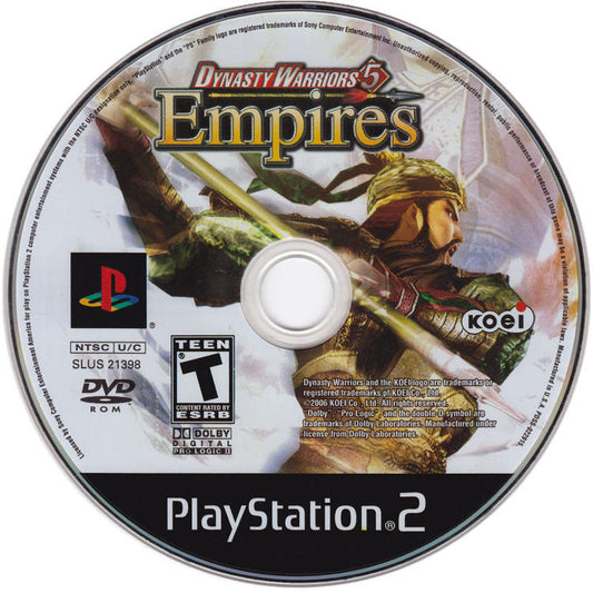 Dynasty Warriors 5 Empires (Loose) (used)