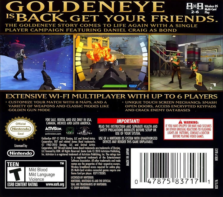 GoldenEye 007 (Complete) (used)