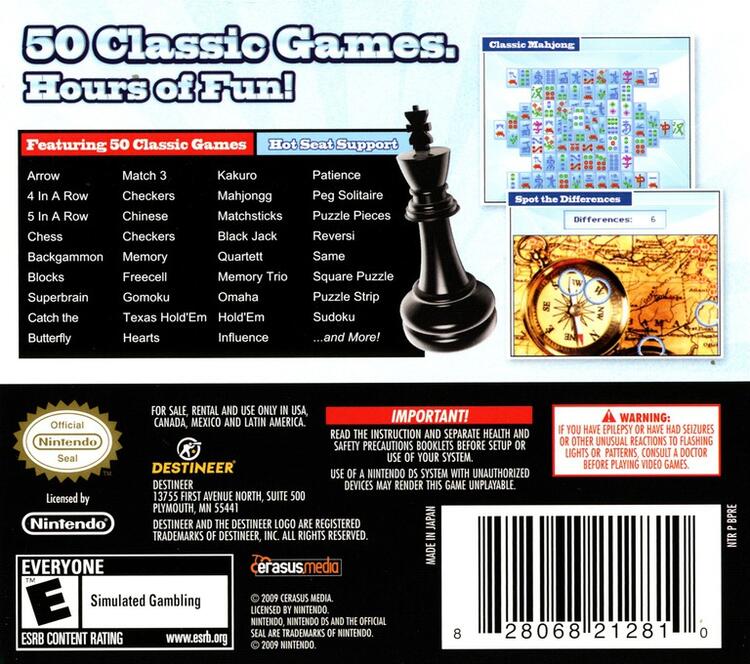 50 Classic Games (Complete) (used)