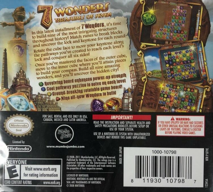 7 Wonders Treasures of Seven (Complete) (used)