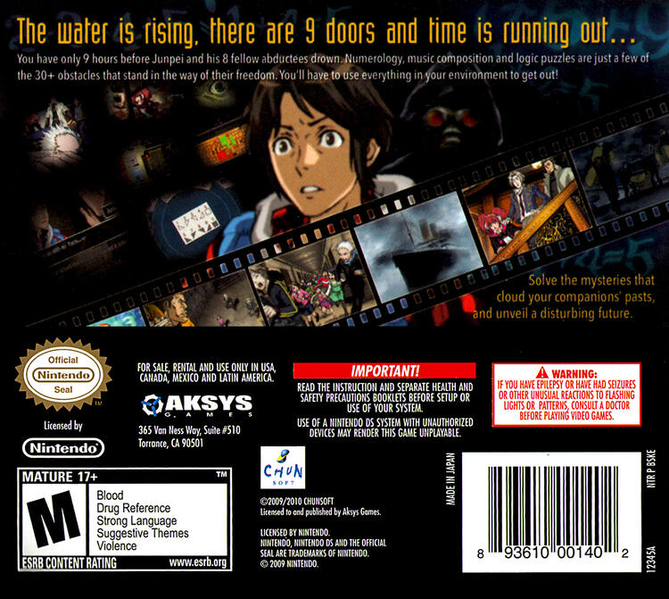 999: 9 Hours, 9 Persons, 9 Doors (Complete) (used)