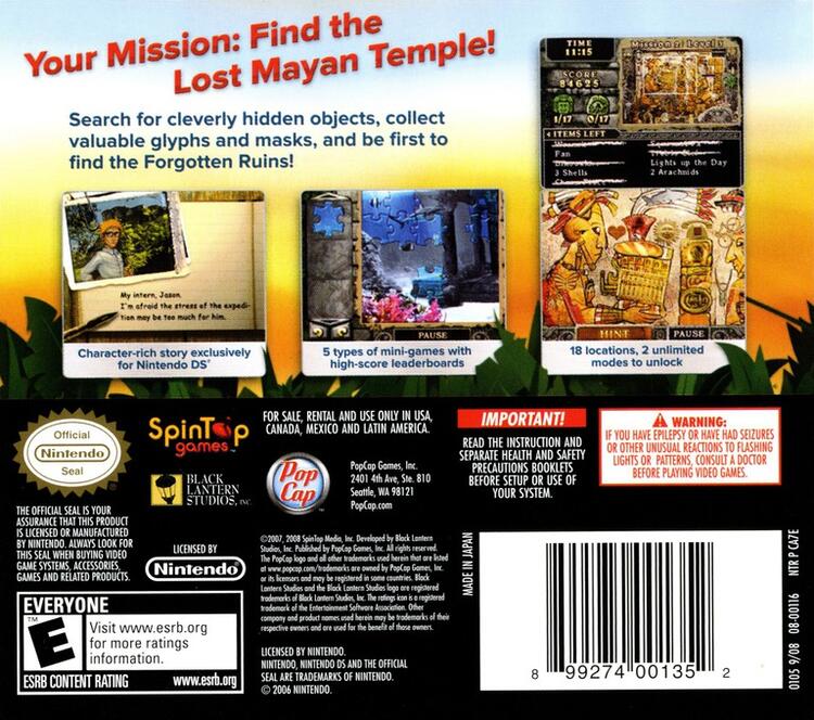Amazing Adventures The Forgotten Ruins (Complete) (used)