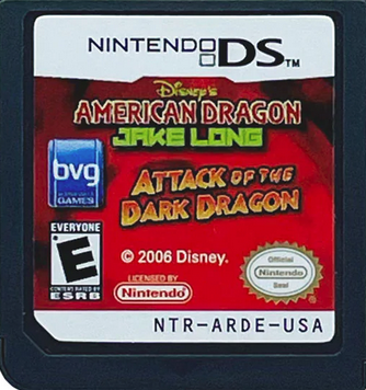 American Dragon Jake Long Attack of the Dark Dragon (Complete) (used)