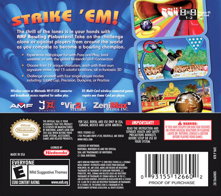 AMF Bowling Pinbusters (Complete) (used)