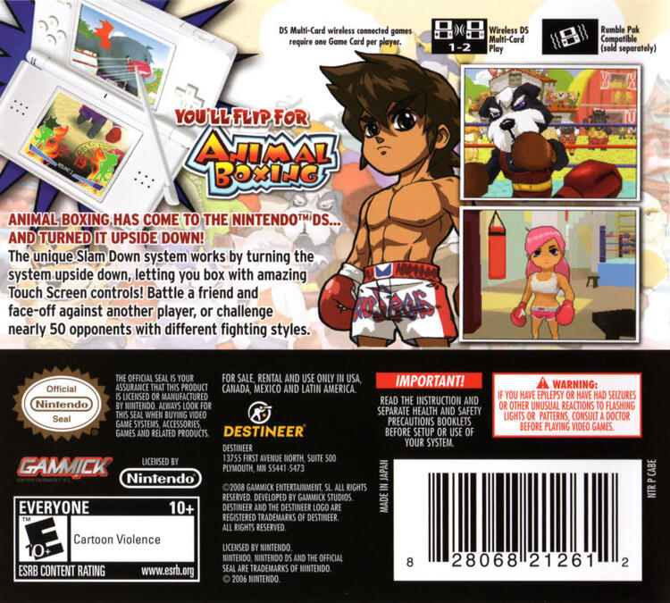 Animal Boxing (Complete) (used)