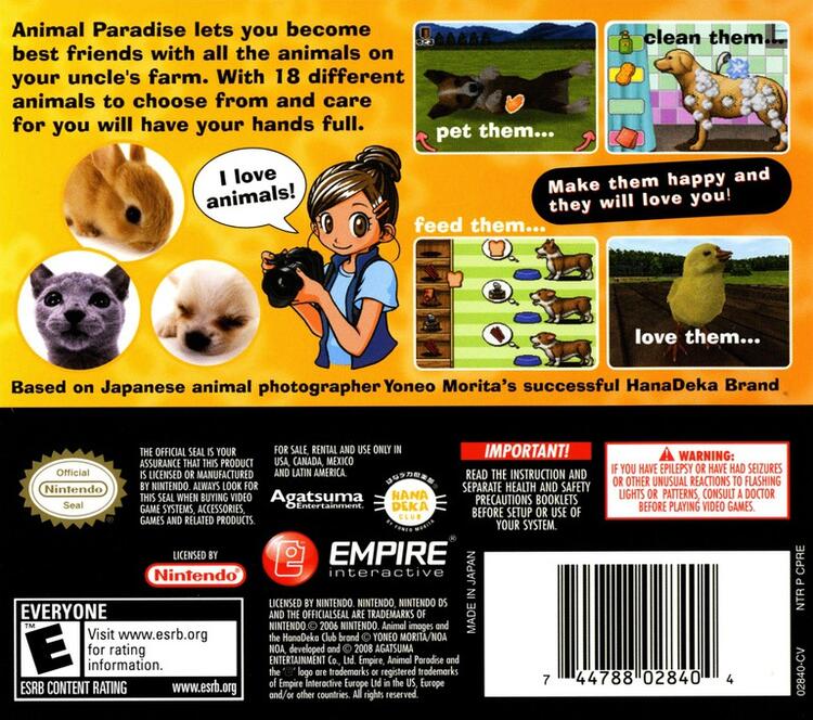 Animal Paradise (Complete) (used)