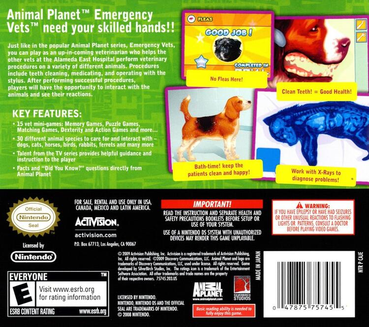Animal Planet: Emergency Vets (Complete) (used)