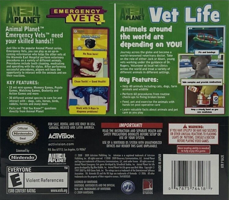 Animal Planet: Vet Collection (Complete) (used)