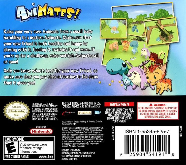 Animates (Complete) (used)