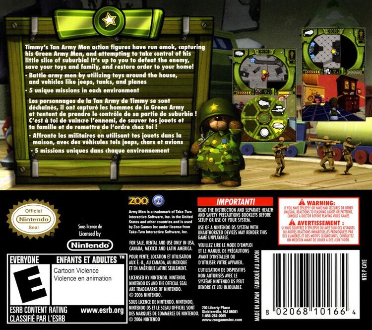 Army Men Soldiers of Misfortune (Complete) (used)
