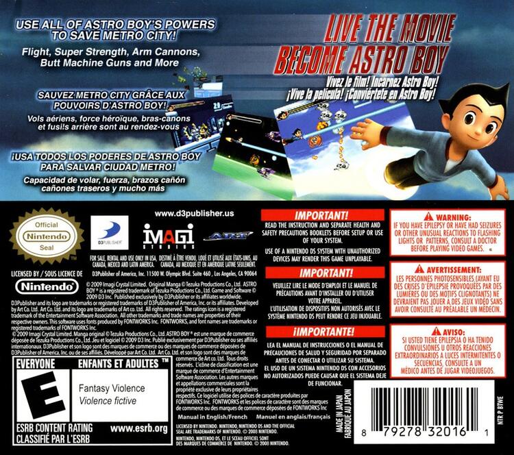 Astro Boy: The Video Game (Complete) (used)