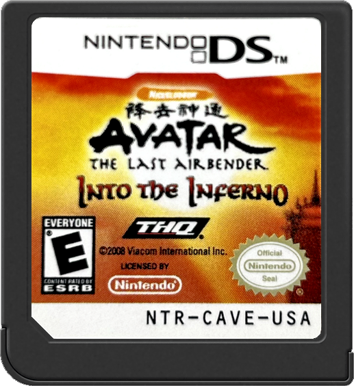 Avatar the Last Airbender Into the Inferno (Complete) (used)