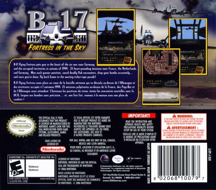 B-17 Fortress in the Sky (Complete) (used)