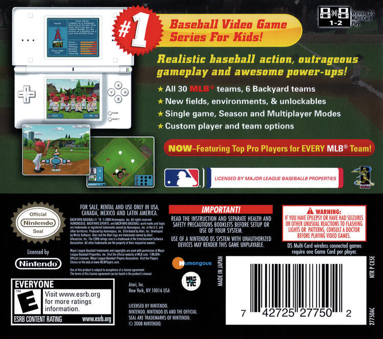 Backyard Baseball 10 (Complete) (used)
