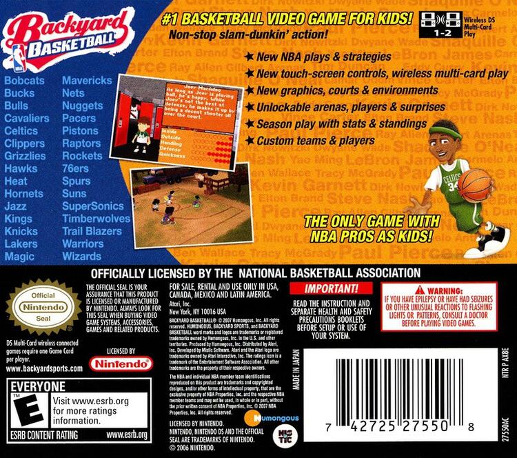 Backyard Basketball (Complete) (used)