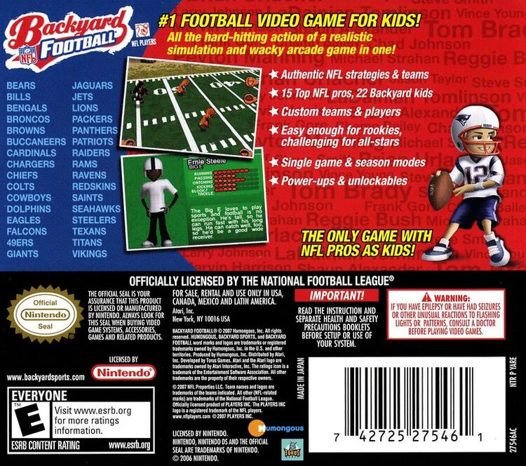 Backyard Football (Complete) (used)