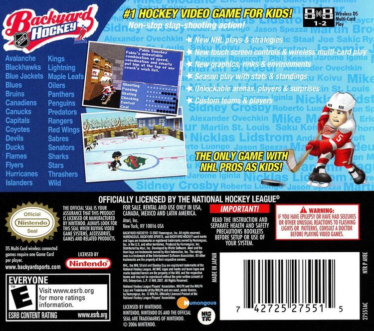 Backyard Hockey (Complete) (used)