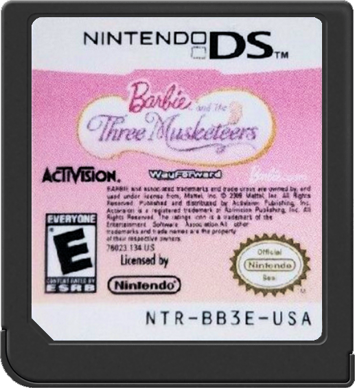 Barbie and the Three Musketeers (Complete) (used)