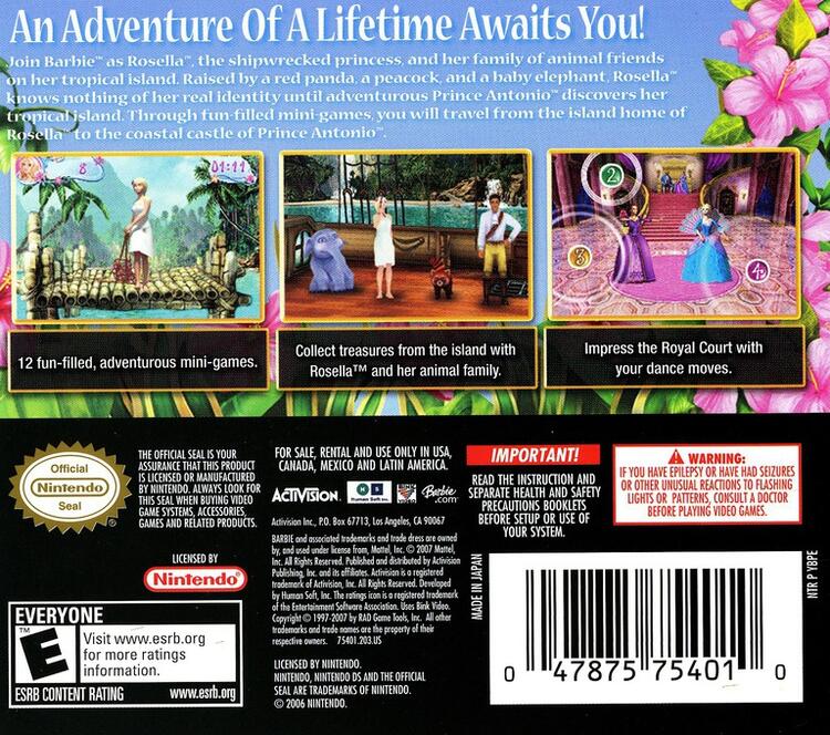 Barbie as the Island Princess (Complete) (used)