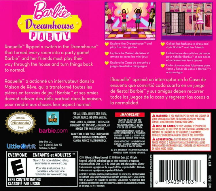 Barbie Dreamhouse Party (Complete) (used)