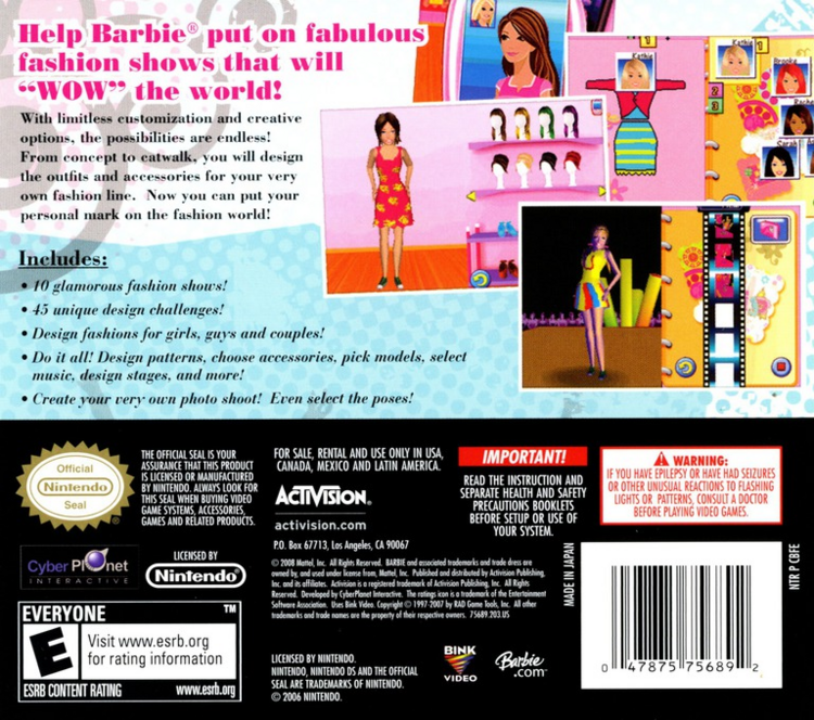 Barbie Fashion Show Eye for Style (Complete) (used)