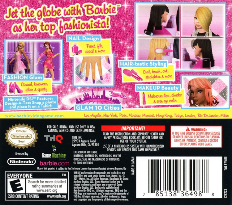 Barbie Jet, Set & Style (Complete) (used)