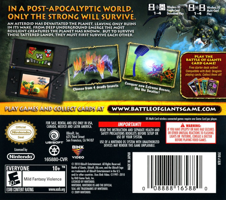Battle of Giants Mutant Insects (Complete) (used)