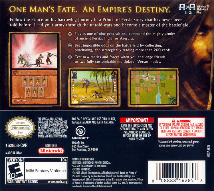 Battles of Prince of Persia (Complete) (used)
