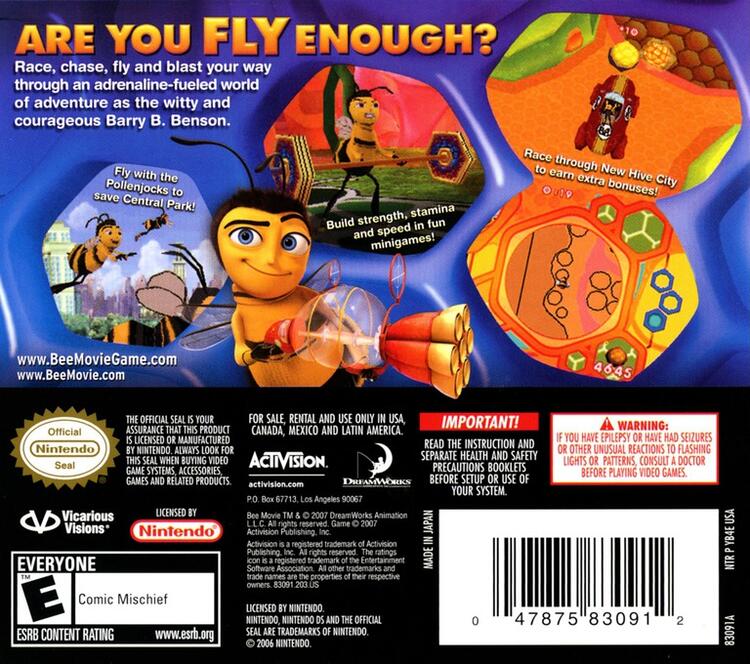 Bee Movie Game (Complete) (used)