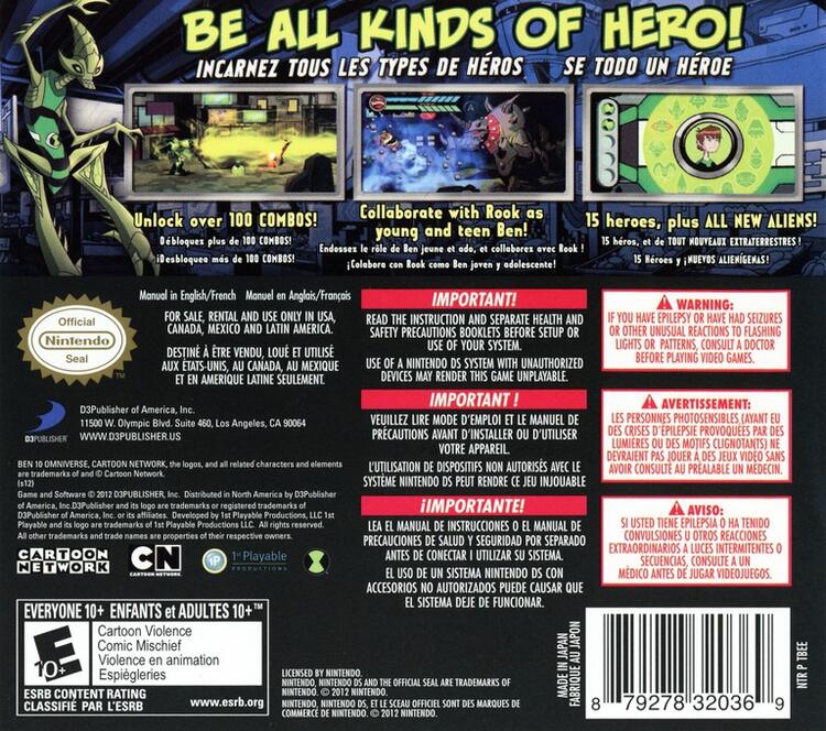 Ben 10 Omniverse (Complete) (used)