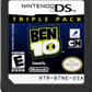 Ben 10 Triple Pack [Alien Force, Alien Force: Vilgax Attacks, Protector of Earth] (Complete) (used)