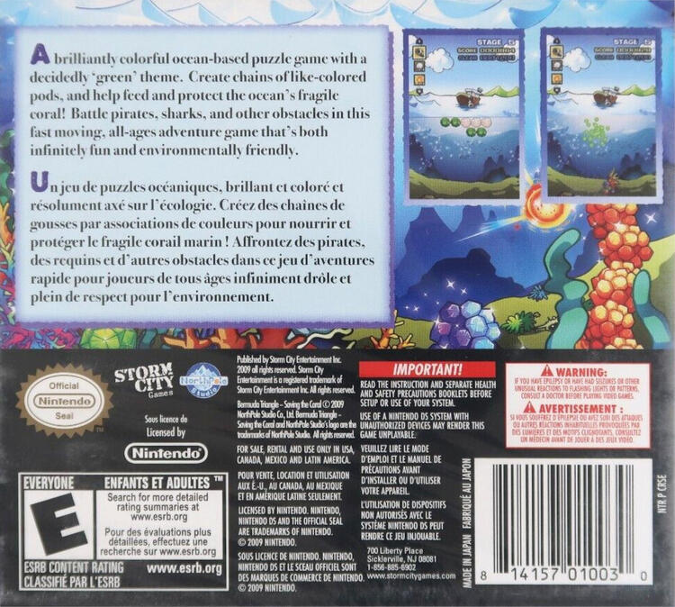 Bermuda Triangle: Saving the Coral (Complete) (used)