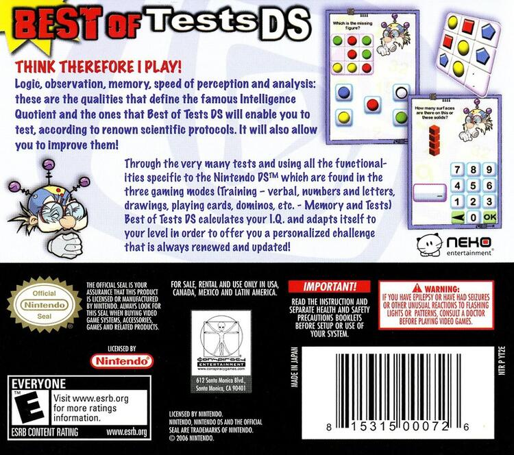 Best of Tests (Complete) (used)