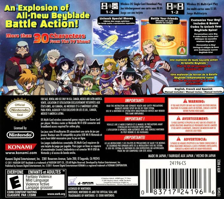 Beyblade Metal Masters (Complete) (used)