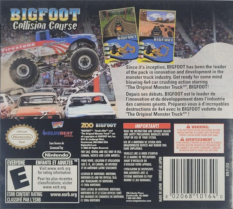 Bigfoot Collision Course (Complete) (used)
