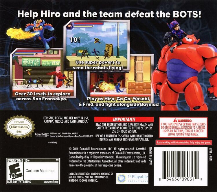 Big Hero 6: Battle in the Bay (Complete) (used)