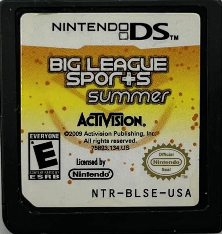 Big League Sports: Summer (Complete) (used)