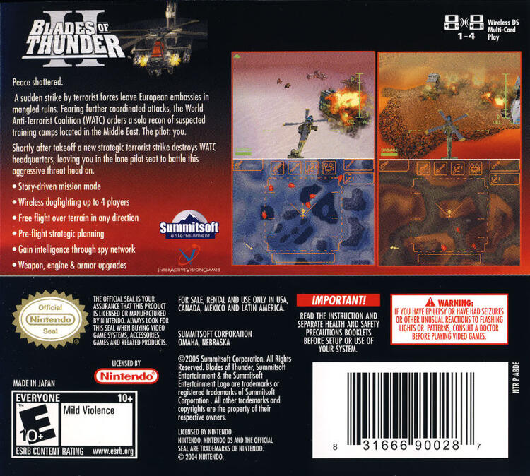 Blades of Thunder II (Complete) (used)