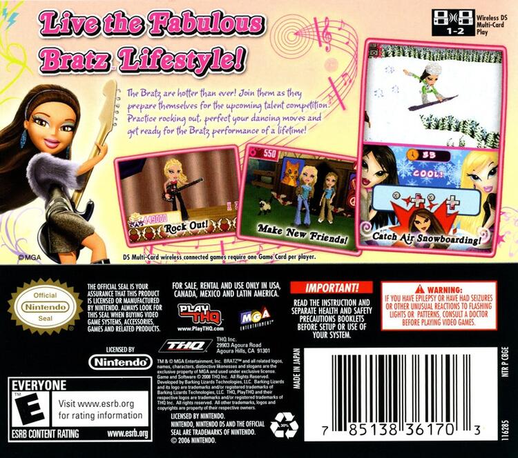 Bratz Girlz Really Rock! (Complete) (used)