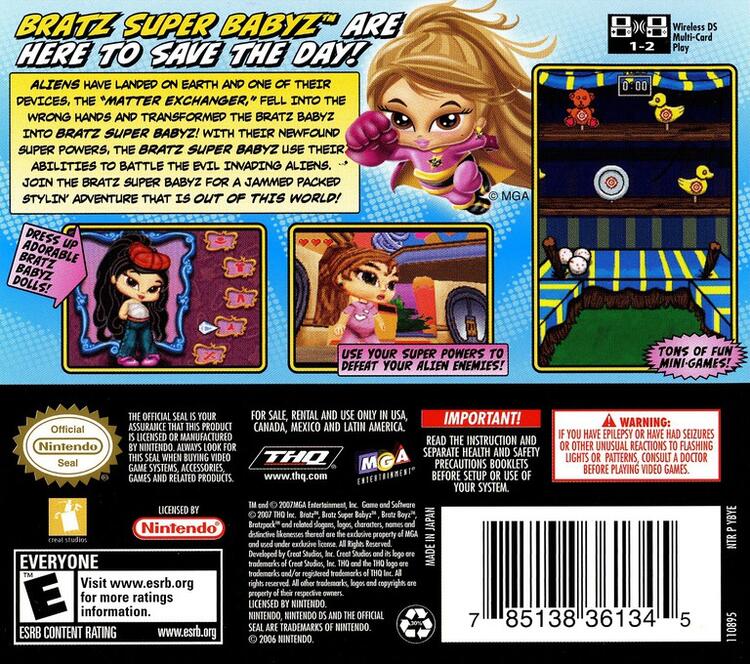 Bratz Super Babyz (Complete) (used)