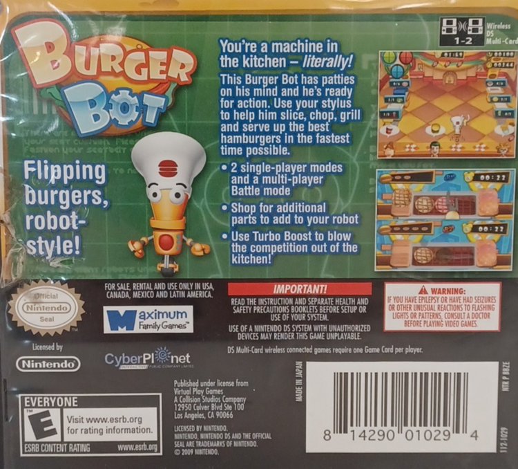 Burger Bot (Complete) (used)