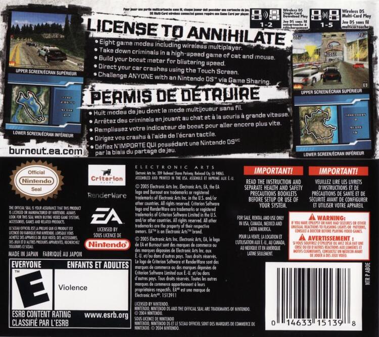 Burnout Legends (Complete) (used)