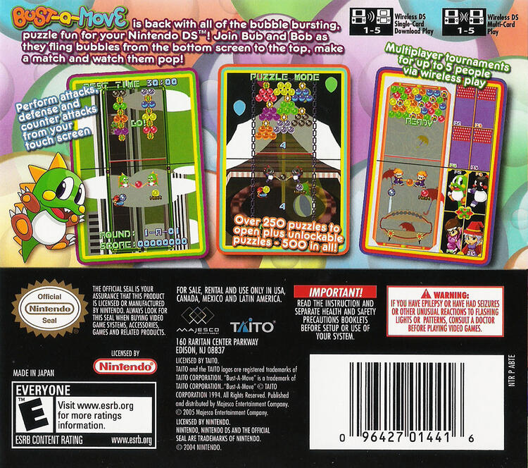 Bust-A-Move DS (Complete) (used)